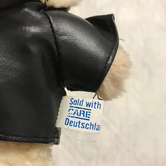 Luftbrucke Bear Pilot w/ leather coat and goggles plush - Picture 3 of 6